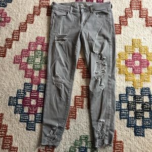SOLD American Eagle Destroyed Jeggings
